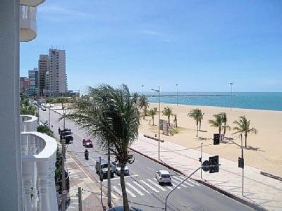 Lindo Flat Com Vista Total Para Mar - Cla1004 Apartment ฟอร์ตาเลซา ภายนอก รูปภาพ