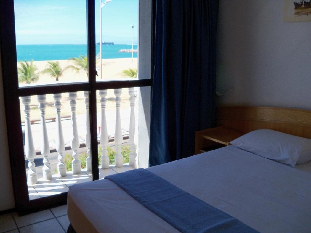 Lindo Flat Com Vista Total Para Mar - Cla1004 Apartment ฟอร์ตาเลซา ภายนอก รูปภาพ