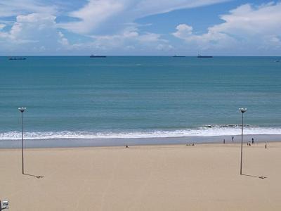 Lindo Flat Com Vista Total Para Mar - Cla1004 Apartment ฟอร์ตาเลซา ภายนอก รูปภาพ